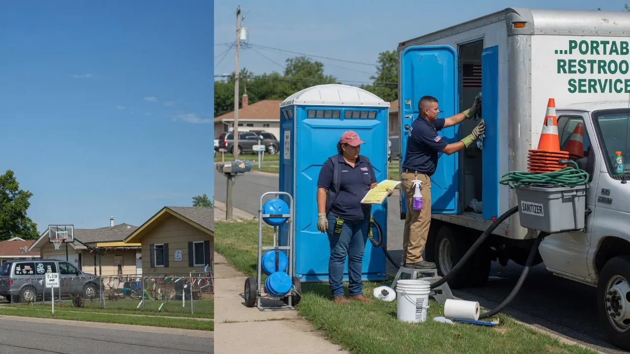 Portable Toilet Rental in Gonzales, LA near me